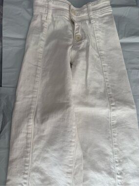 Zara Kids  White Straight-Leg jeans